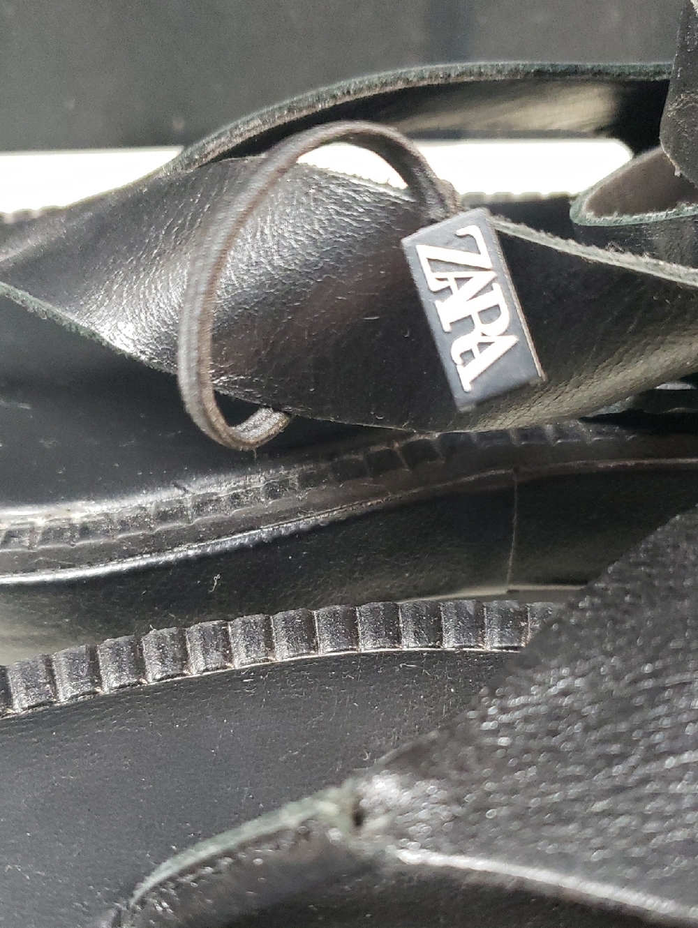 NWOT Zara Gladiator Style Strappy Platform Sandals - Women's 7.5- 8 (38 Euro) - Picture 15 of 16